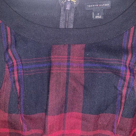 TOMMY HILFIGER PLAID DRESS - Picture 1 of 4